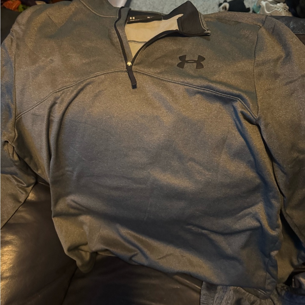Under Armour Black Performance Jacket Moisture-Wicking Athletic